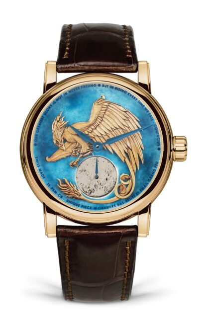 Schwarz Etienne Roma Phoenix Collaboration Artistic Dial, Blue