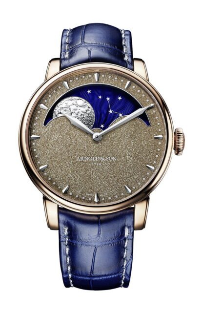 Arnold & Son Perpetual Moon Obsidian Beige, Gold