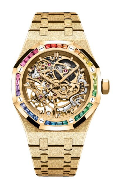 Audemars Piguet Royal Oak Frosted Gold Double Balance Wheel Openworked