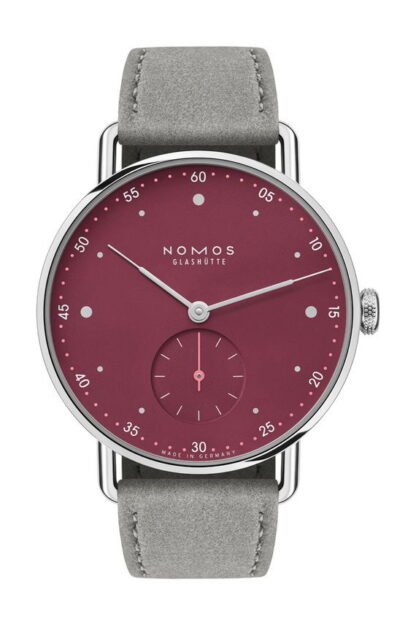 Nomos Glashütte Metro 33 Muted Red Red