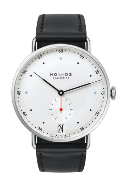 Nomos Glashütte Metro 38 Date White