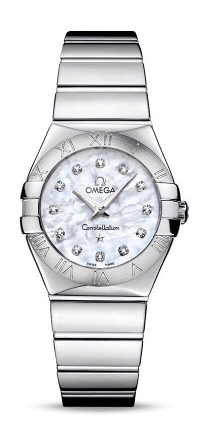 Omega Constellationquartz 27 Mm White