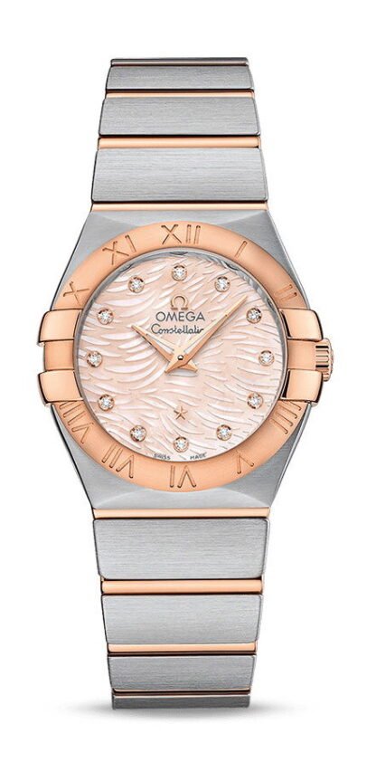 Omega Constellationquartz 27 Mm Pink