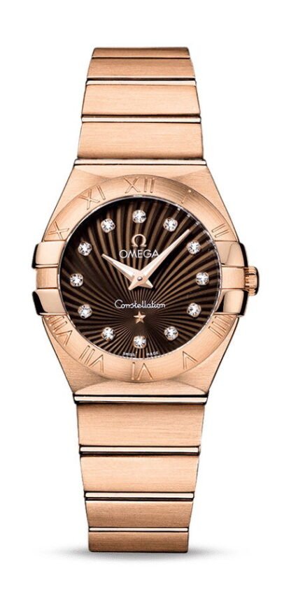 Omega Constellationquartz 27 Mm Brown