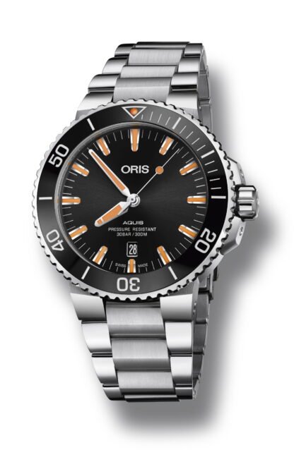 Oris Aquis Date Black