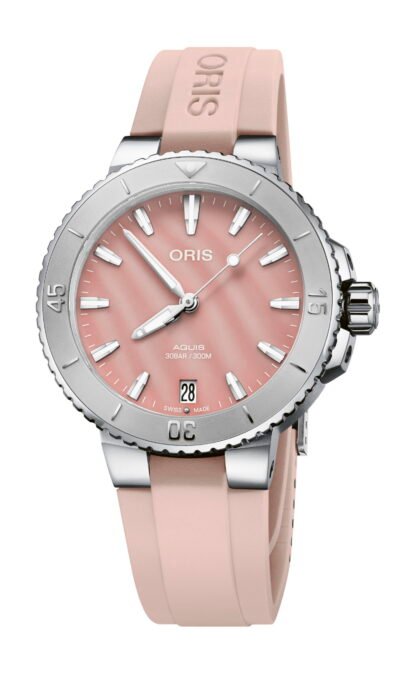 Oris Aquis Date Pink