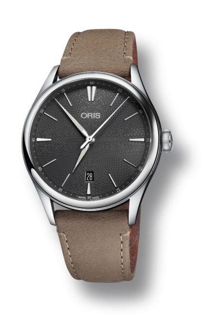 Oris Artelier Date Gray