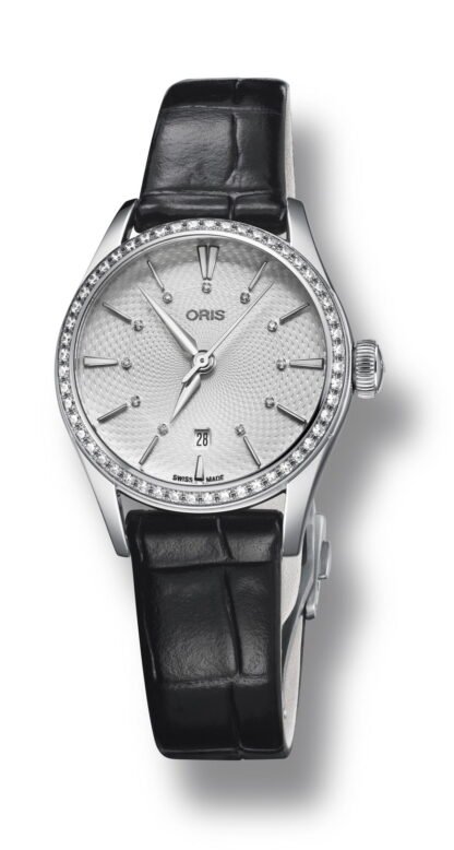 Oris Artelier Date Diamonds Silver