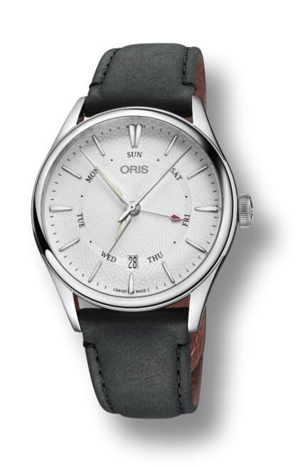 Oris Artelier Pointer Day Date Silver