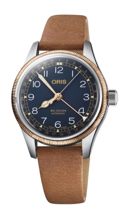 Oris Big Crown Pointer Date Blue