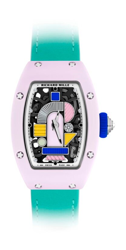 Richard Mille Rm 07-01 Automatic Winding Coloured Ceramics Blush Pink Artistic Dial, Pink