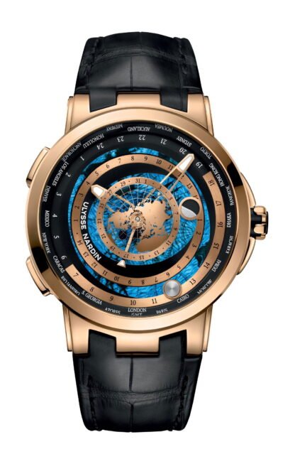 Ulysse Nardin Executive Moonstruck Blue, Gold