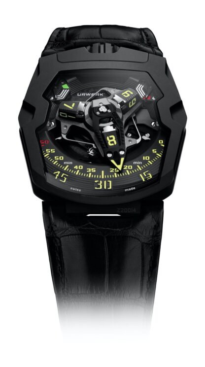 Urwerk Ur-220 All Black “Falcon Project” Black