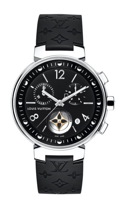 Louis Vuitton Tambour Moon Star Chronograph Black Black