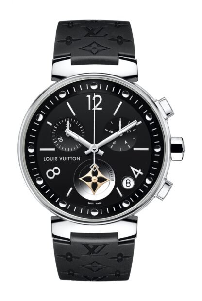 Louis Vuitton Tambour Moon Star Chronograph Black Black